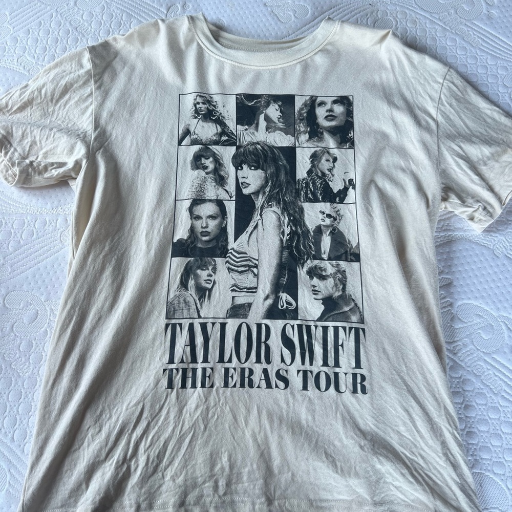 Eras Tour Beige Shirt